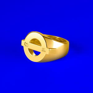 9ct Baker St. Signet Ring